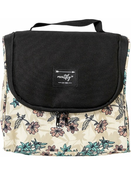 Meatfly Meatfly тоалетна чанта Cara Fragnance Sand | Черна | Обем 6 L