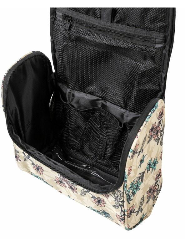 Meatfly Meatfly тоалетна чанта Cara Fragnance Sand | Черна | Обем 6 L