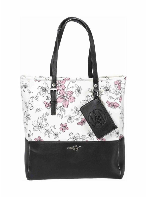 Meatfly Meatfly чанта Slima Blossom White | Бяла | Обем 12 L