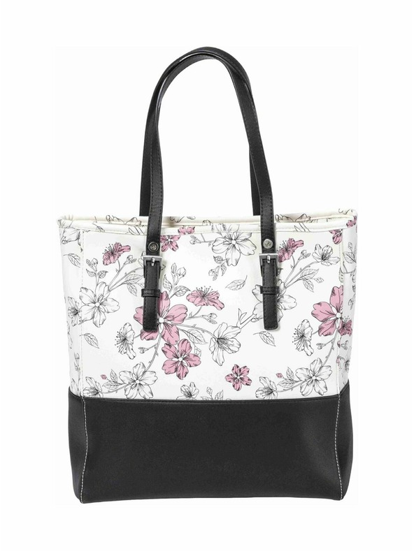 Meatfly Meatfly чанта Slima Blossom White | Бяла | Обем 12 L