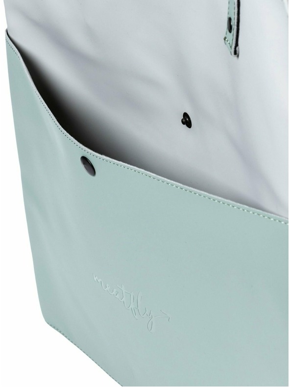 Meatfly Meatfly чанта Janie Mint / Light Grey | Синя | Обем 3 L