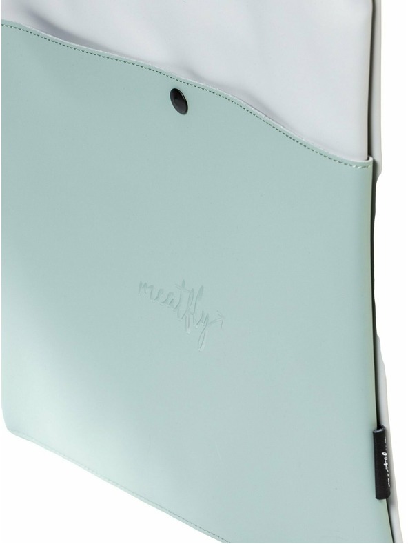 Meatfly Meatfly чанта Janie Mint / Light Grey | Синя | Обем 3 L