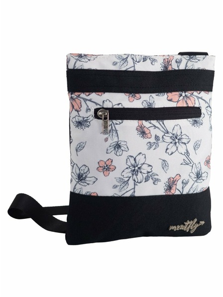 Meatfly Meatfly дамска чанта Dixie Blossom White | Бяла | Обем 0,4 L