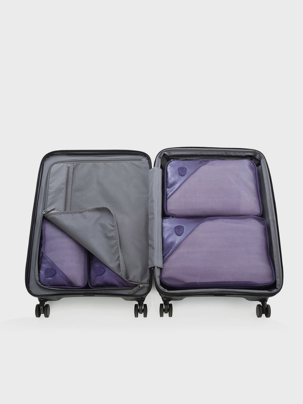 Heys Комплект от 5 пътни кубчета в тъмносиньо Heys Металик Пакинг Куб 5 бр.