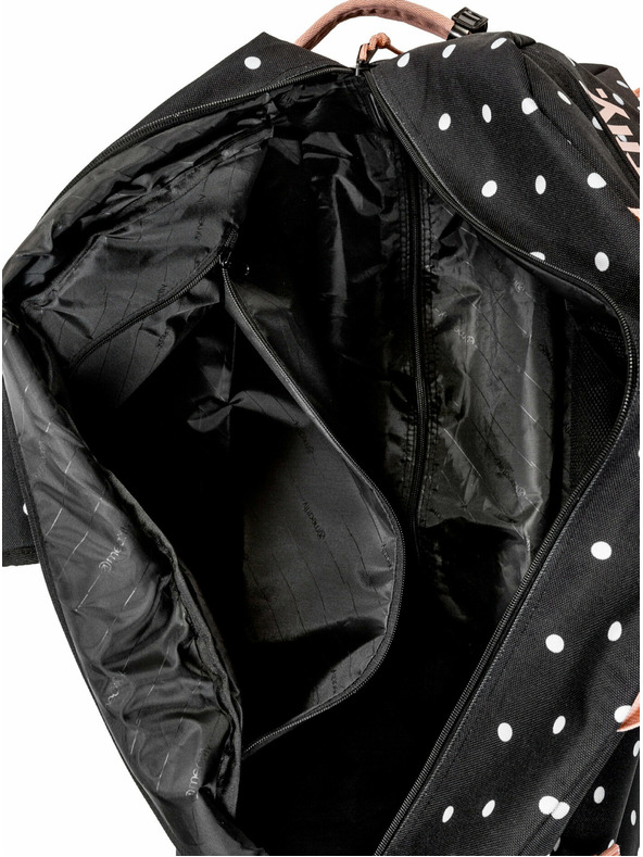 Meatfly Meatfly пътна чанта Gail Бяло Точка/Прахово Розово 42 Л | Бяла | Обем 42 Л