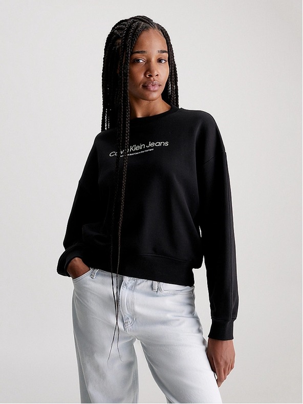 Calvin Klein Дамско черно горнище Calvin Klein