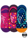 Meatfly Meatfly ниски чорапи Triple Pack Navy / Fuchsia | Лилав | Размер