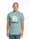 Meatfly Meatfly мъжка тениска Dais Dusty Mint | Синя | Размер