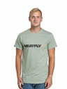 Meatfly Meatfly мъжка тениска Logex Mossy Green | Зелена | Размер S | 100% памук