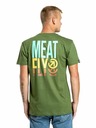 Meatfly Meatfly мъжка тениска Phase Маслено зелено | Зелена | Размер