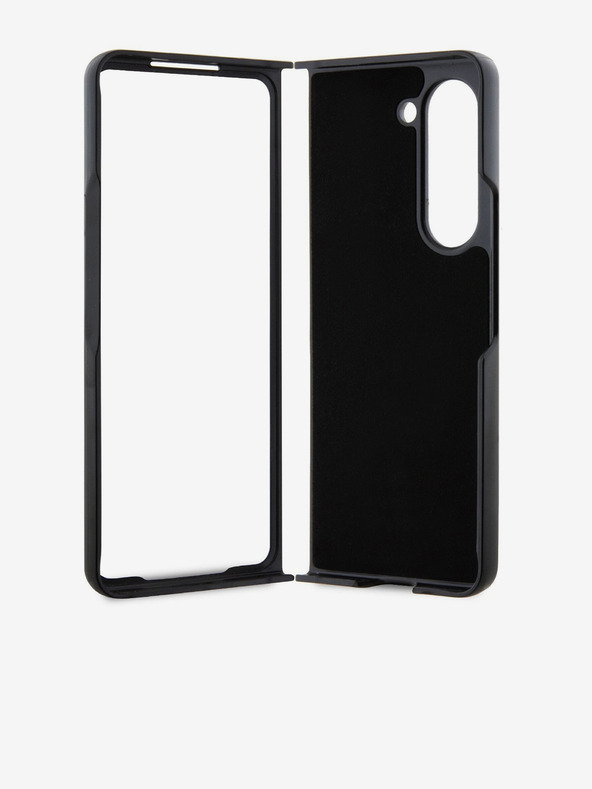 Karl Lagerfeld Karl Lagerfeld PU Сафиано Karl and Choupette NFT Заден Калъф за Samsung Galaxy Z Fold 5 Черен