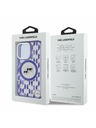 Karl Lagerfeld Karl Lagerfeld IML Монограм K&CH Heads MagSafe Заден Калъф за iPhone 16 Pro Лилав