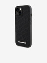 Karl Lagerfeld PU Quilted Pattern Заден Калъф за iPhone 15 Black Karl Lagerfeld