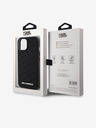 Karl Lagerfeld PU Quilted Pattern Заден Калъф за iPhone 15 Black Karl Lagerfeld