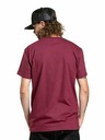 Meatfly Meatfly мъжка тениска MF Logo Тъмно Вино | Червено | Размер