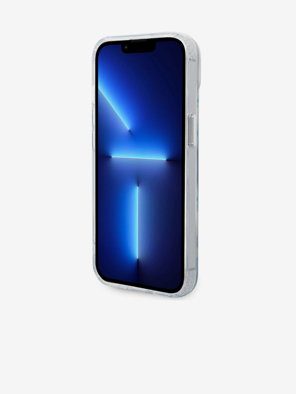 Karl Lagerfeld Karl Lagerfeld IML Karl and Choupette NFT MagSafe Заден Калъф за iPhone 14 Прозрачен