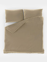 Kvalitex Френско спално бельо от сатен LUXURY COLLECTION 1+2, 220x200, 70x90cm бежово