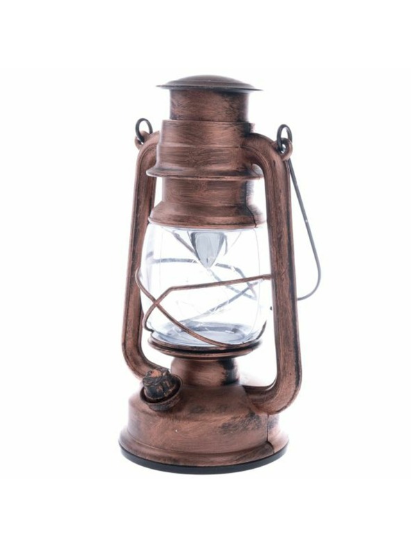 Casa de Engel Изкуствен фенер с LED светлина (10 светодиода, топло бял), 0/12