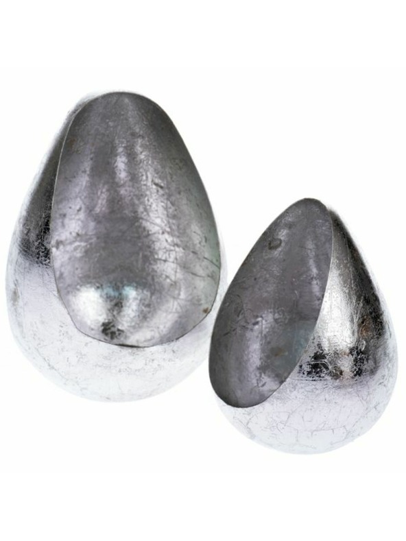 Casa de Engel Метален свещник - комплект от 2 броя, 1/8