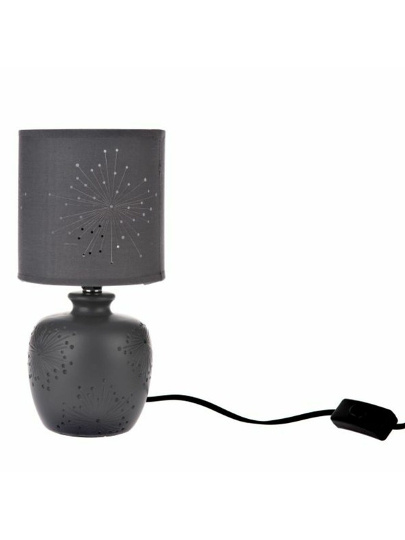 Casa de Engel Керамична настолна лампа - сива, 1/18
