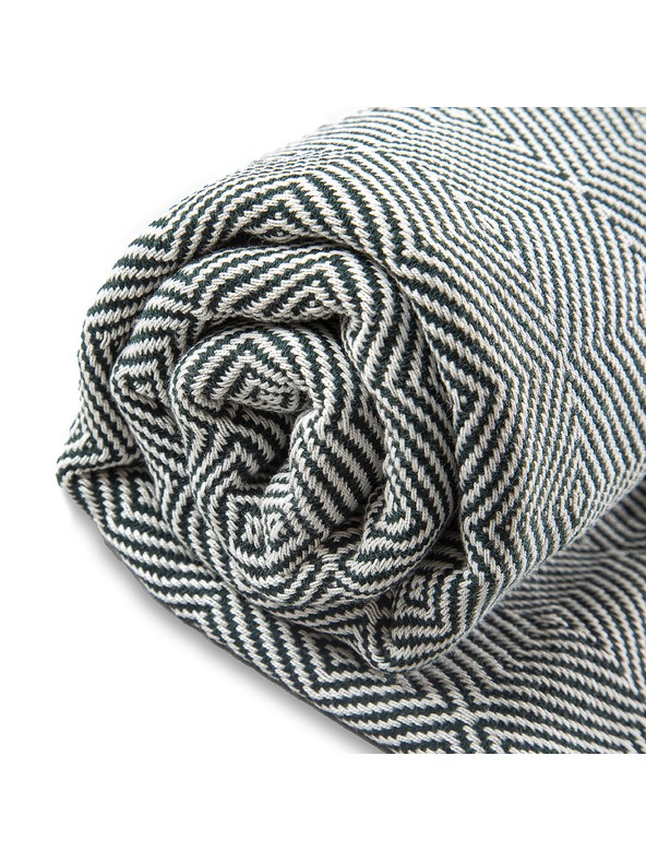 Balkanova Комплект памучни кърпи и хавлии Portokala XII - изумрудено зелено