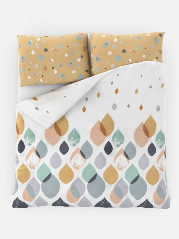 Kvalitex Френско памучно спално бельо DELUX 220x200, 70x90cm SERENA