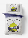 Kvalitex 3D спално бельо 140x200, 70x90cm Tennis