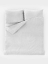 Kvalitex Класическо креп спално бельо 140x200, 70x90см бяло Kvalitex