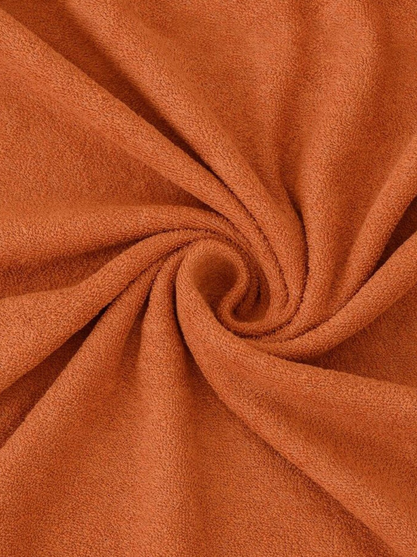 Kvalitex Хавлиен чаршаф 100x200cm кафяв Kvalitex