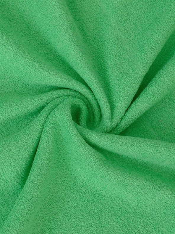 Kvalitex Фротирано чаршаф 200x200см зелено