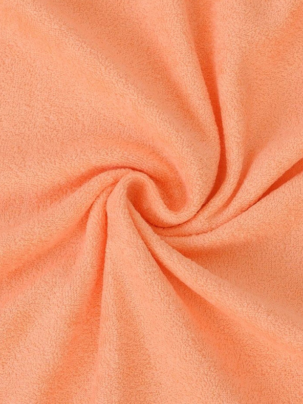 Kvalitex Единичен хавлиен чаршаф 90x200cm сьомга