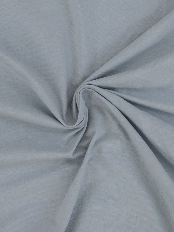 Kvalitex Брезентов чаршаф с ликра 220x200cm светло сив