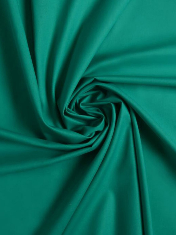 Kvalitex Памучен чаршаф 150x230cm петролено