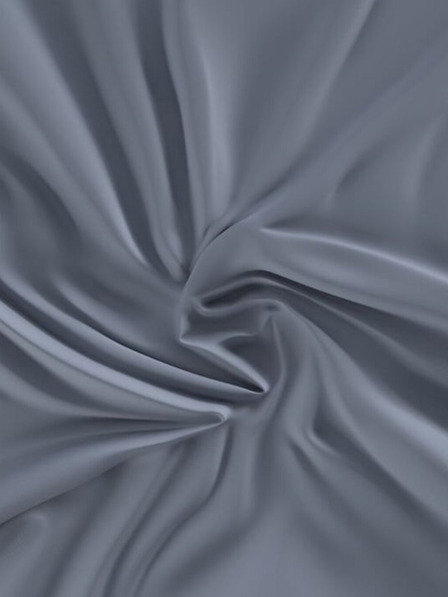 Kvalitex Сатенен чаршаф Luxury Collection 220x200cm тъмно сив Kvalitex