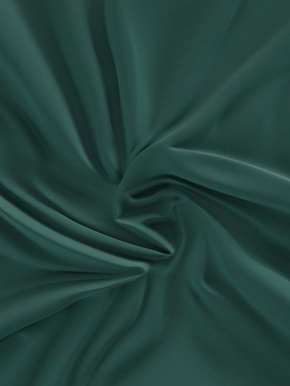 Kvalitex Сатенен чаршаф Luxury Collection 220x200cm тъмнозелен Kvalitex