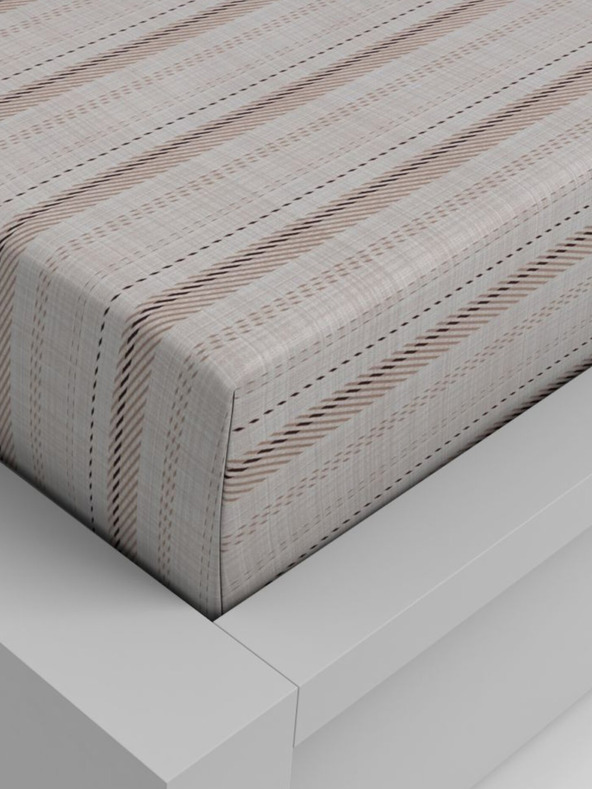 Kvalitex Сатенен чаршаф Luxury Collection 100x200cm Oksia Kvalitex