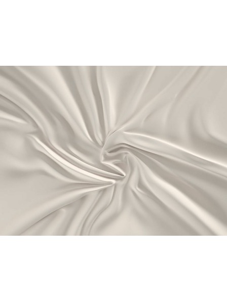 Kvalitex Сатенено чаршаф Luxury Collection 200x200cm бяло Kvalitex