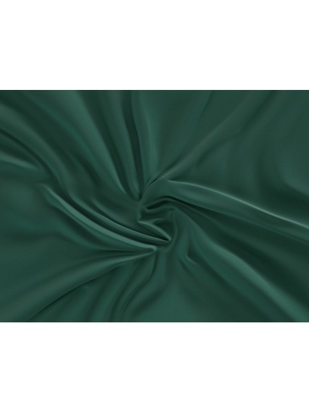 Kvalitex Сатенено чаршаф Luxury Collection 200x200cm тъмнозелено Kvalitex
