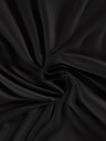 Kvalitex Сатенено чаршаф Luxury Collection 220x200cm черно Kvalitex