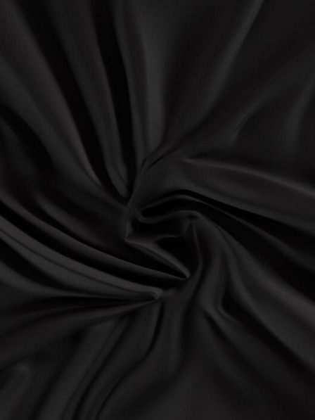Kvalitex Сатенено чаршаф Luxury Collection 200x200cm черно Kvalitex