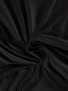 Kvalitex Сатенено чаршаф Luxury Collection 200x200cm черно Kvalitex