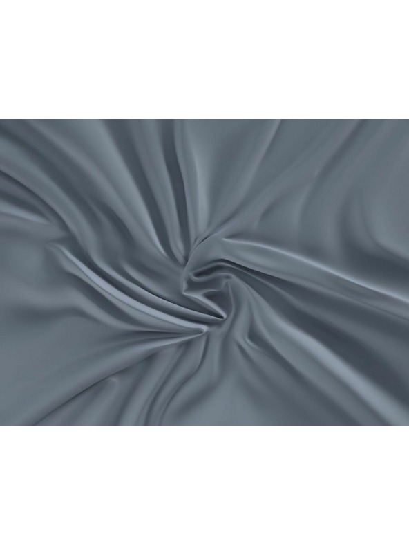 Kvalitex Сатенено чаршаф Luxury Collection 200x200см тъмносиво Kvalitex