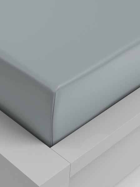 Kvalitex Чаршаф от вискоза 120x200cm светлозелен