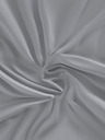 Kvalitex Ластично чаршаф вискоза 200x200см светлосиво