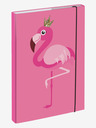 BAAGL  Розови корици за ученически тетрадки А4 Фламинго Baagl