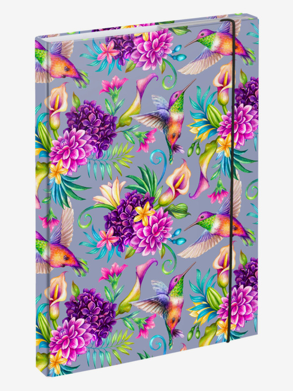 BAAGL  Лилави корици за учебна тетрадка A4 Колибри Baagl