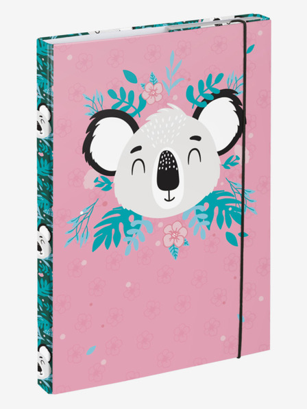 BAAGL  Розови корици за ученическа тетрадка A4 Baby Koala Baagl
