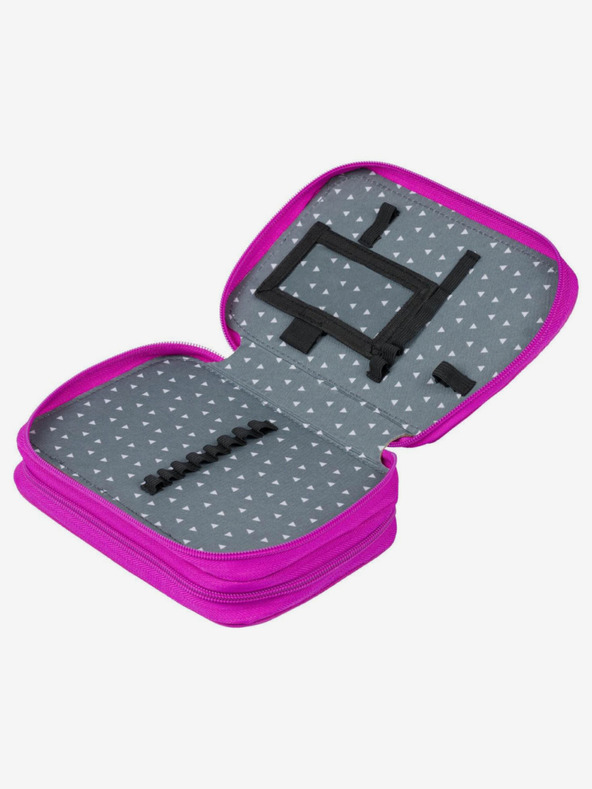 BAAGL  Розов училищен моливник на две нива Baagl Еднорог