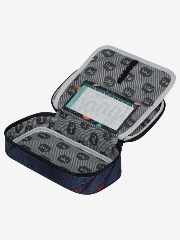 BAAGL  Сив училищен моливник etue lava Baagl