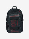 BAAGL  Черен училищен комплект - раница, моливник, чанта Baagl Skate Red